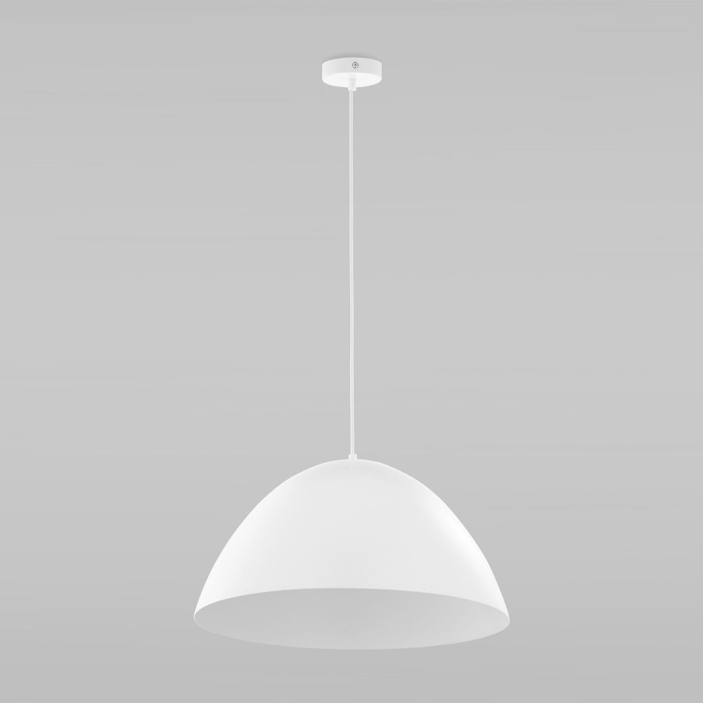Белый купольный подвесной светильник 6003 faro new