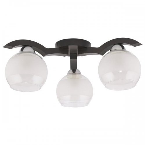 потолочная люстра цвета венге 743 Mewa Venge 3 Mewa TK Lighting