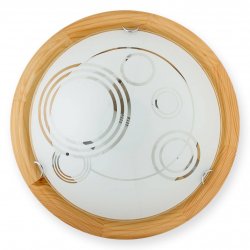 Светильник с обрамлением цвета сосны «Margaret»