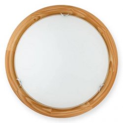 Белый светильник с деревянным обрамлением TL9023Y-02PN Hillary