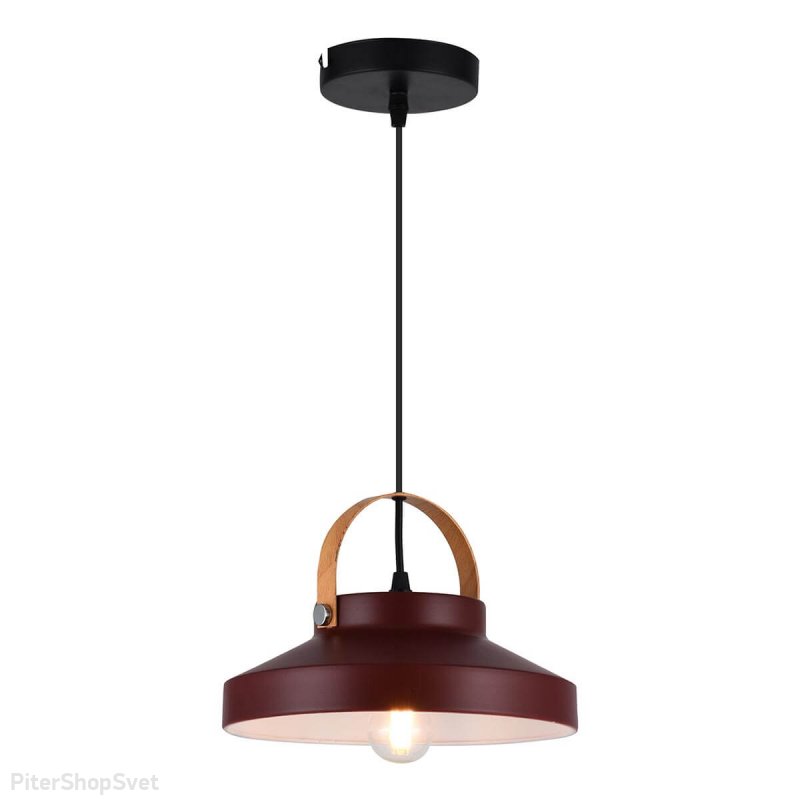 Красный подвесной светильник «Wendi» TL1225H-01OR