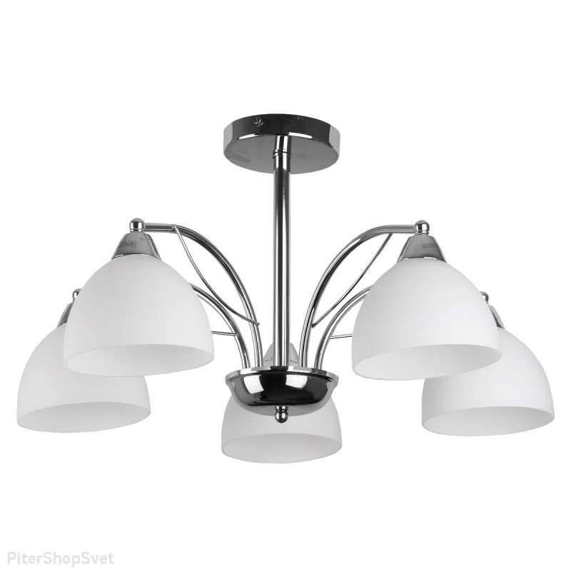 Пятирожковая люстра на штанге «Celia» TL3610X-05CH