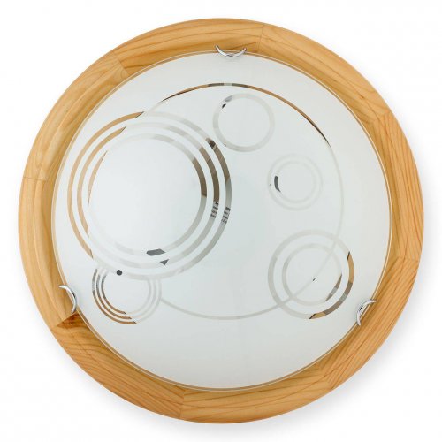 Светильник с обрамлением цвета сосны «Margaret» TL9003Y-02PN