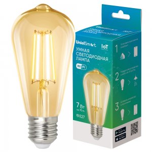 Умная LED лампа Е27 7Вт 2700-6500К «Smart»