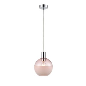 Подвесной светильник розовый шар 20см «Unicum»