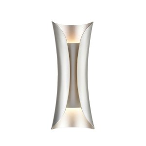 Настенный светильник для подсветки серебряного цвета «Hellion»
