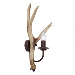Настенное бра с рогами