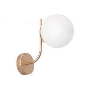 Настенный светильник с плафоном шар