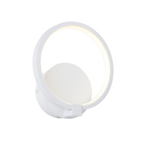 Белый настенный светильник кольцо 14Вт