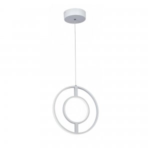 Белый подвесной светильник кольцо 32Вт 3900-4200K