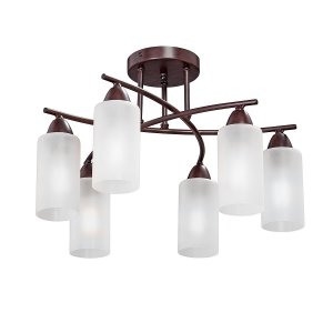 Коричневая потолочная люстра