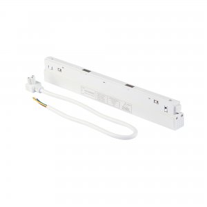 Белый встраиваемый блок питания для магнитного шинопровода 200Вт 48В «Магнитные трековые системы»