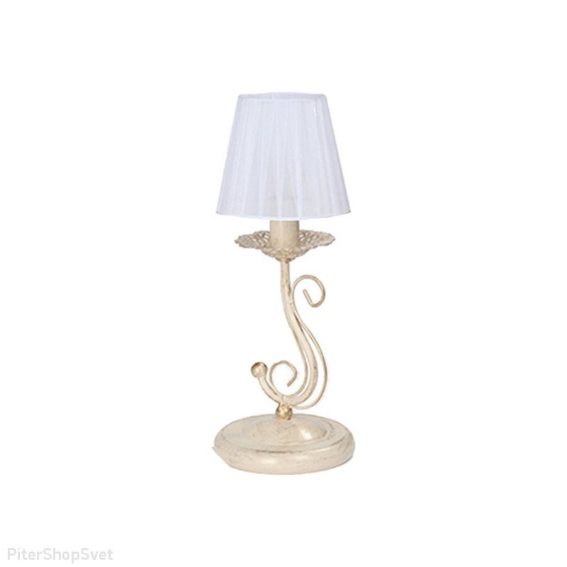 бежевая настольная лампа V1598/1L