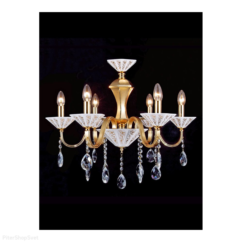 Люстра со свечами V2338/6