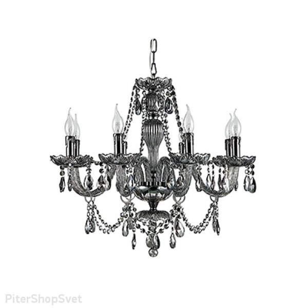 Люстра со свечами и подвесками V2363/8