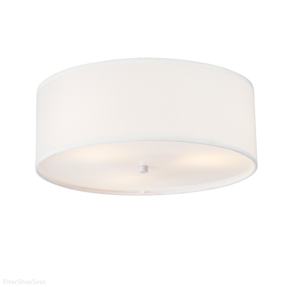 белый круглый потолочный светильник 40см V2883-0/3PL