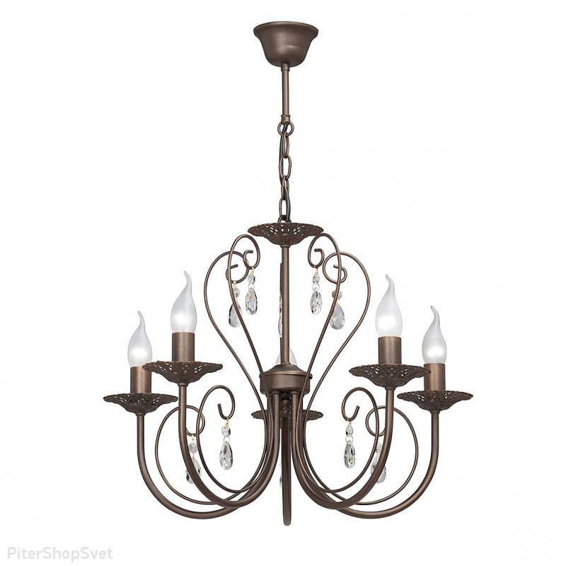V3543-8/5 Подвесная люстра со свечами купить в интернет-магазине