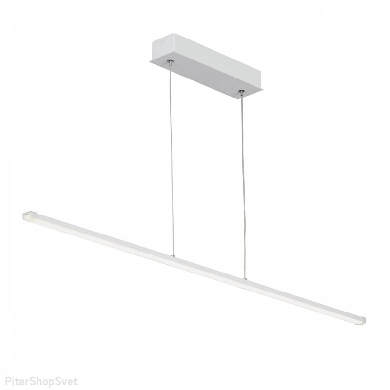 Белый длинный подвесной светильник 20Вт V4662-0/1S
