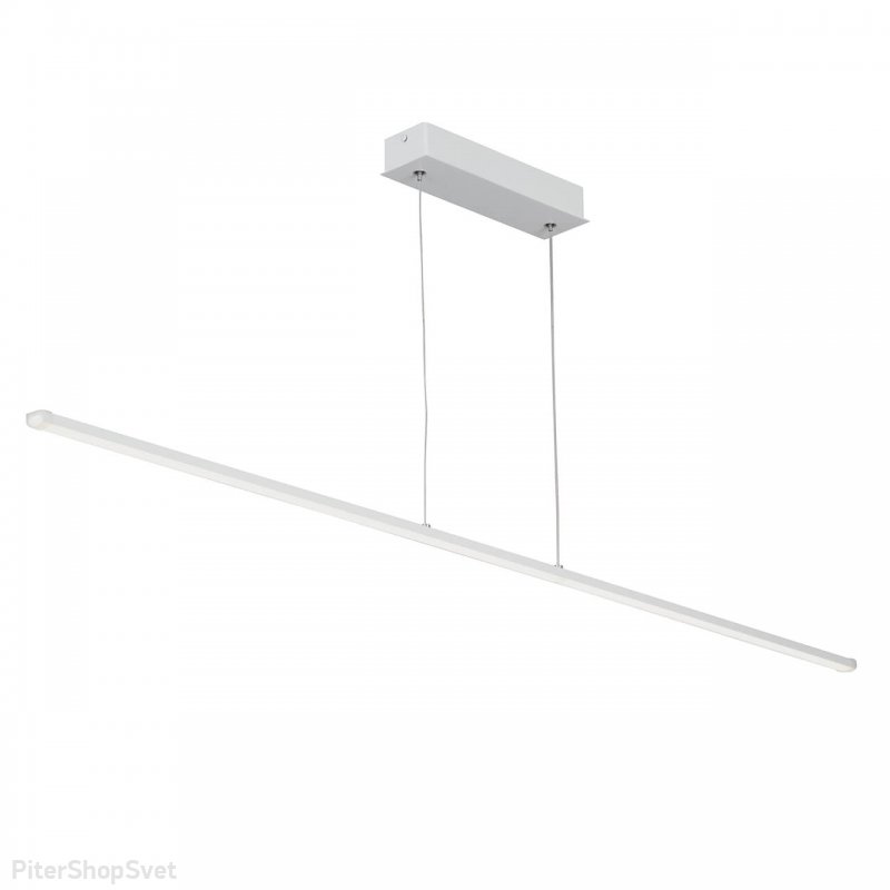 Белый длинный подвесной светильник 27Вт V4663-0/1S