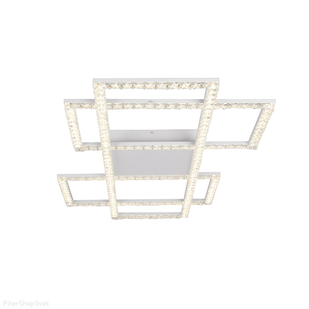 Белая светодиодная потолочная люстра 93Вт 4000К V4684-0/3PL