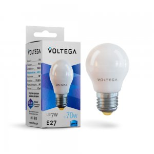 LED лампа 7W 4000K E27 «Globe E27 7W»