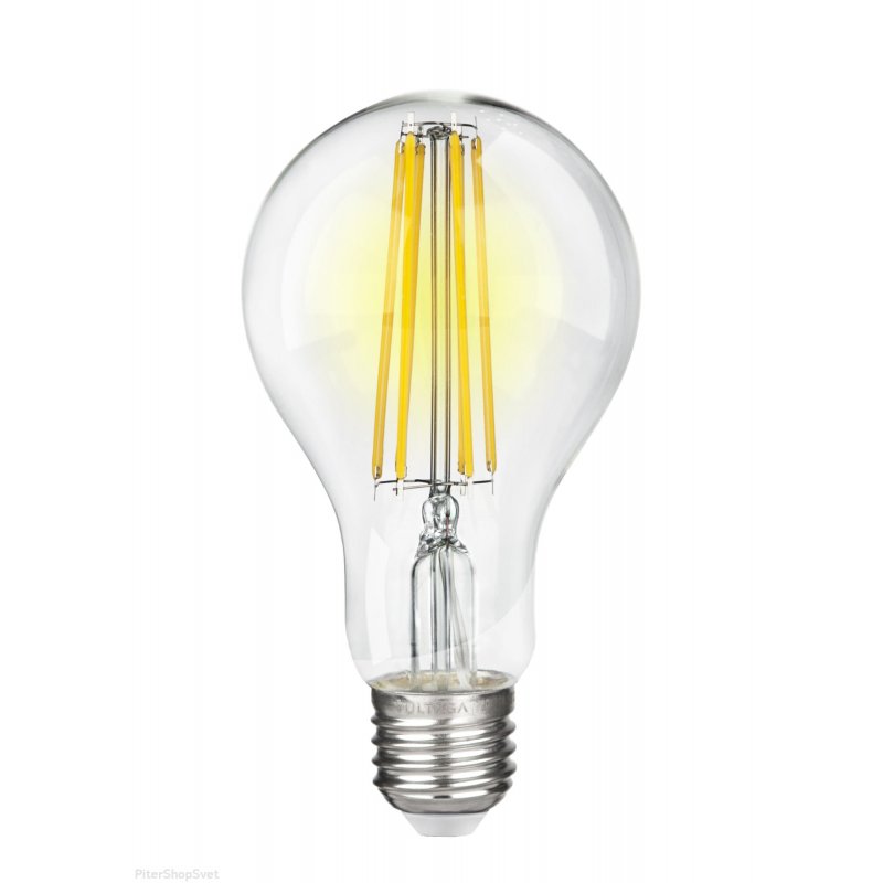 Светодиодная лампочка Е27 15Вт прозрачная «General purpose bulb» 7103