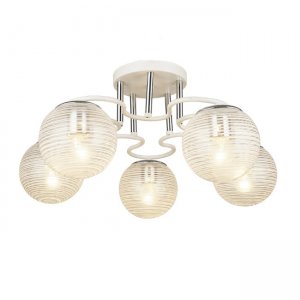 Патинированная потолочная люстра «Дара»