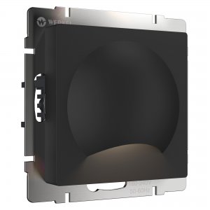 Встраиваемая LED подсветка 1Вт 4000К (черный матовый) «Moon»