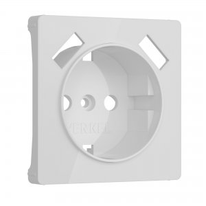 Накладка для розетки USB «Белый акрил»
