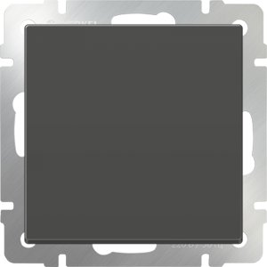 Перекрестный переключатель одноклавишный серо-коричневый WL07-SW-1G-C