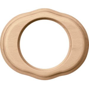 Деревянная рамка на 1 пост (светлый бук) «Legend Wave»