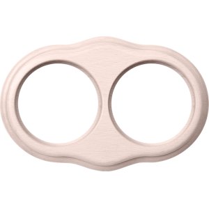 «Legend Wave» WL20-frame-02 / Рамка на 2 поста (беленый дуб)