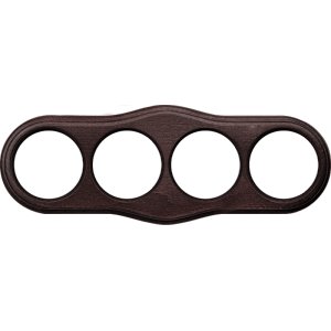 Деревянная рамка на 4 поста (венге) «Legend Wave»