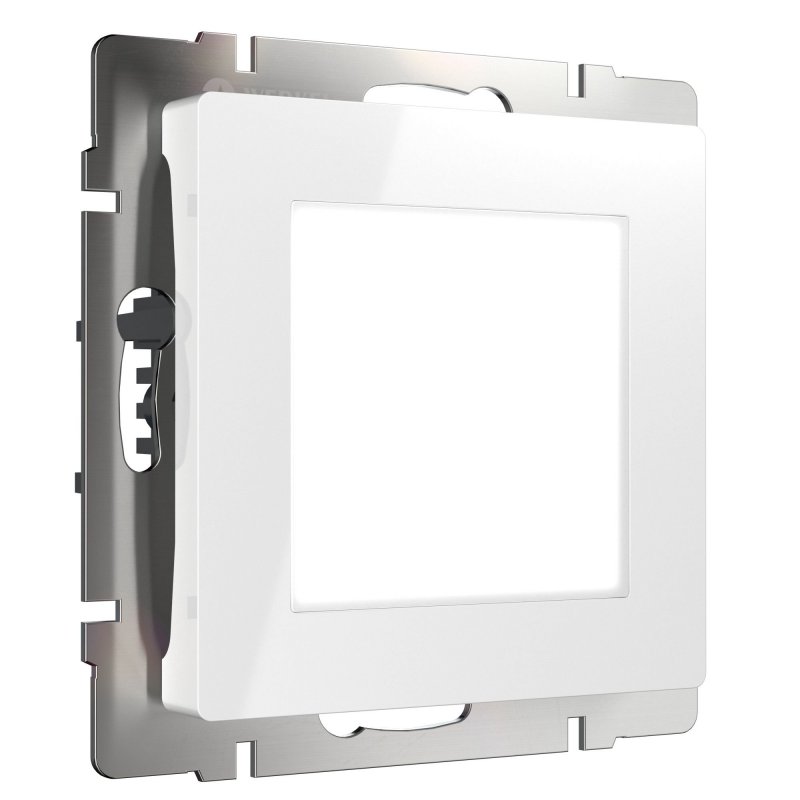 Белая встраиваемая в подрозетник светодиодная подсветка «Белый глянцевый» W1154301