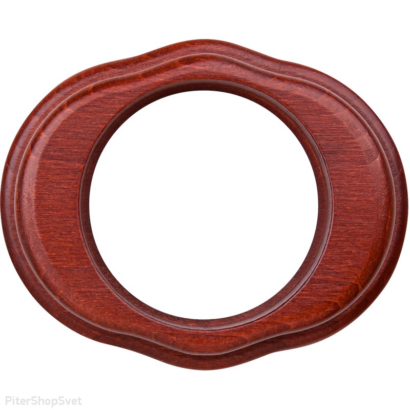 «Legend Wave» WL20-frame-01 / Рамка на 1 пост (итальянский орех)