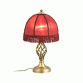 Настольные лампы с абажуром куполом