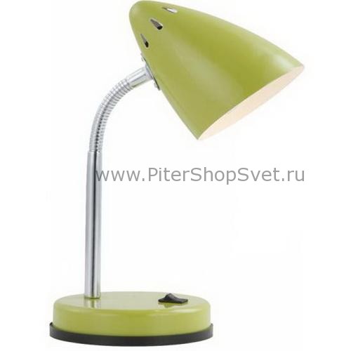 Зелёная металлическая настольная лампа 24853 Mono от производителя Globo