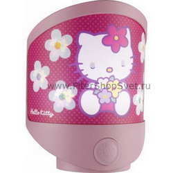Детский настенный бра с выключателем 662370 HELLO KITTY
