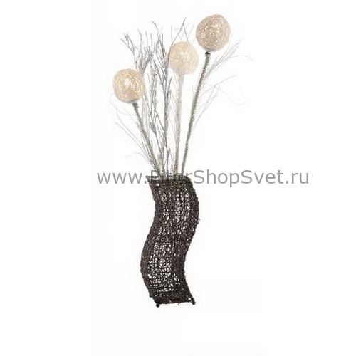 Плетёный из ротанга торшер 25884 Safari Globo
