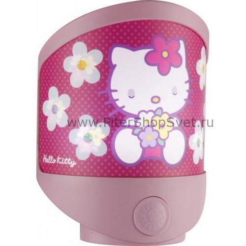 Детский настенный бра с выключателем 662370 HELLO KITTY Globo