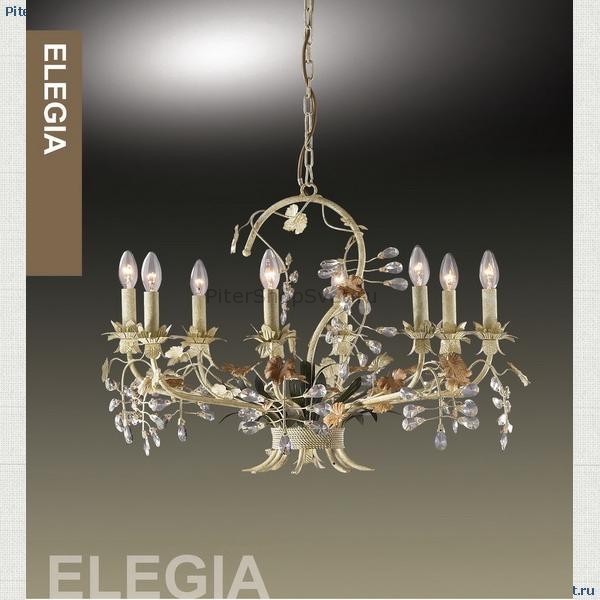 Люстра Odeon Light (Италия) Elegia , артикул 1435/8 