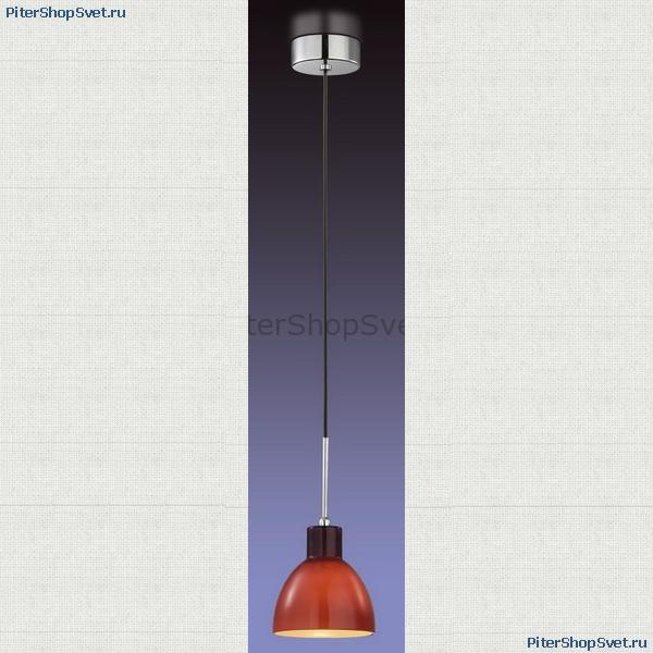 Подвесной светильник с красным плафоном 2163/1 Tio производитель Odeon Light