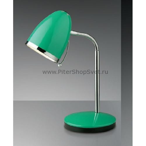 Офисная настольная лампа зелёного цвета 2328/1T Luri Odeon Light