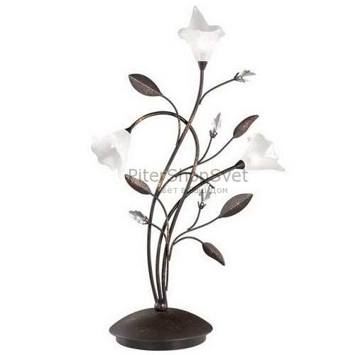 Настольная лампа стиль флористика 2471/3T Linga Odeon Light