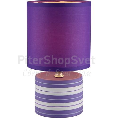 фиолетовая настольная лампа 21661 LAURIE Globo Lighting