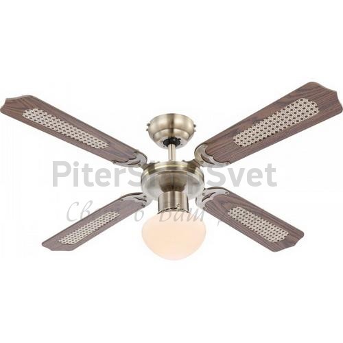 Потолочный вентилятор с лампой 309 CHAMPION Globo