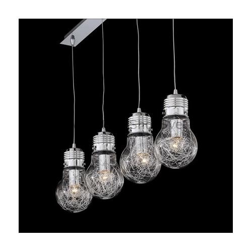 группа из четырёх подвесов LUCE MAX SB4 Luce max производитель Ideal Lux
