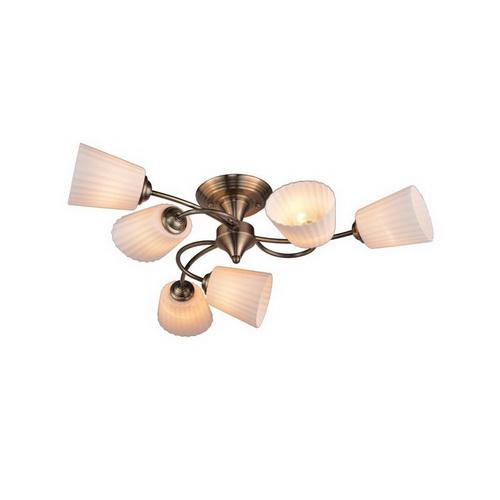 Потолочная люстра 879/6PF-Oldbronze IDLamp
