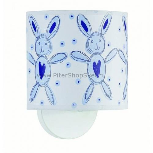 Детский бра с синими зайцами 102398 Vaggeryd производитель MarkSlojd