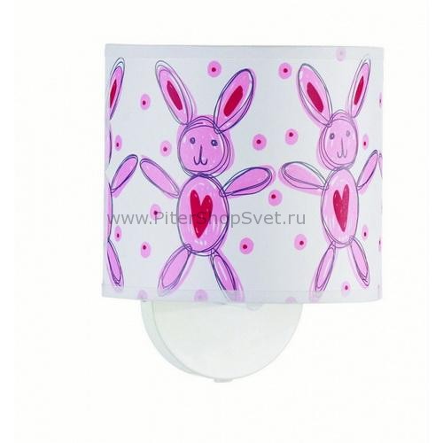 Детский бра с красными зайцами 102399 Vaggeryd MarkSlojd